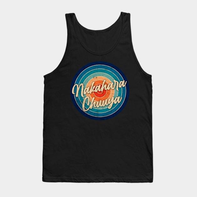 Personalized Name Chuuya Classic Styles Birthday Anime Tank Top by Amir Dorsman Tribal